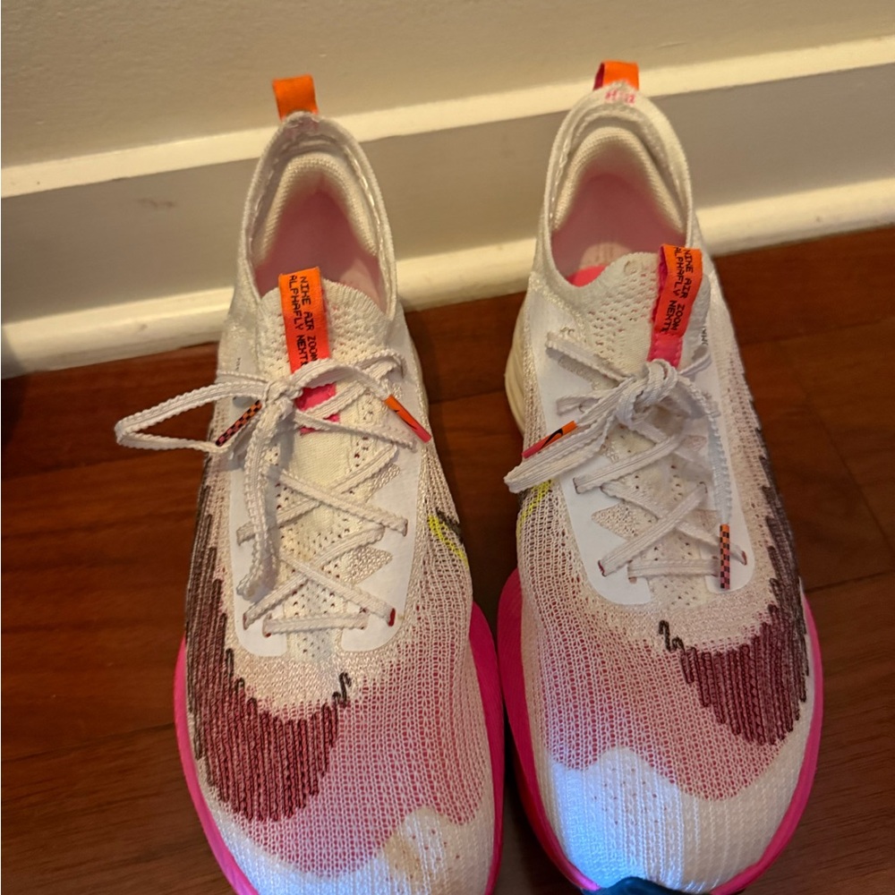 Nike Air Zoom AlphaFly Rawdacious neon pink shoes